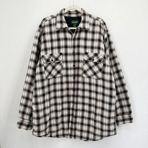 Vintage Great Northwest Shacket Mens XLT Tall Shirt Jacket Thrashed Distressed
